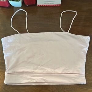 SHEIN Light Pink Spaghetti Strap Top